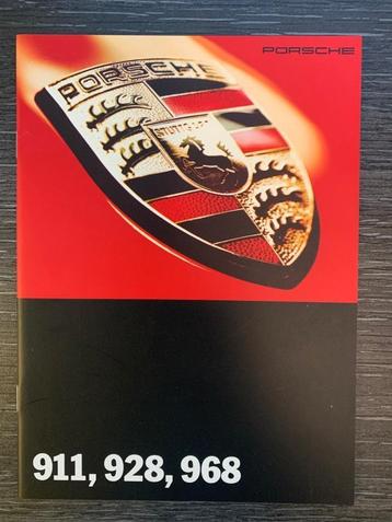 Brochure Porsche 911 993 coupe + cabrio, 928, 968 1994 nieuw beschikbaar voor biedingen