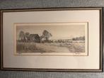 Tekening Piet de Vries - Morra 2/45, Antiek en Kunst, Kunst | Etsen en Gravures, Ophalen of Verzenden