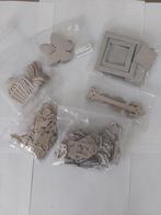 Setje chipboard embellishments, Ophalen, Nieuw