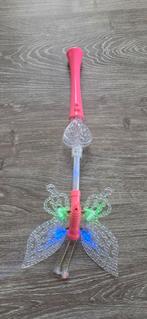 Vlinder Toverstaf met Licht, Ophalen, Zo goed als nieuw, Meisje