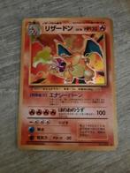 Japanse Charizard 1996, Hobby en Vrije tijd, Verzamelkaartspellen | Pokémon, Ophalen, Zo goed als nieuw, Losse kaart