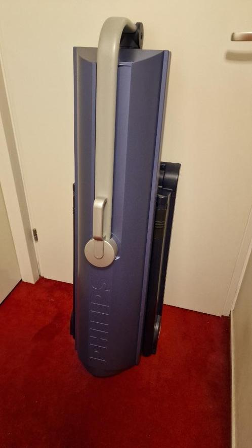 Mobiele Zonnebank Philips, inklapbaar en incl. lampen, Witgoed en Apparatuur, Zonnebanken en Gezichtsbruiners, Gebruikt, Zonnebank enkelzijdig
