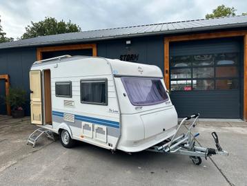 Hobby 400 De Luxe - Voortent & Luifel - 4 persoons beschikbaar voor biedingen