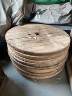 Houten diy haspel / tafel bladen / schijven €55 voor 7 stuks, Minder dan 20 mm, Hout, Ophalen