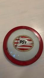 Psv lamp, Verzenden, Zo goed als nieuw, Glas, Een rode psv voetbal lamp