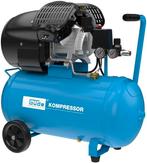 Gude 2 cilinder 3 Pk compressor 50 liter ketel 10 Bar., Ophalen, Zo goed als nieuw