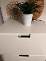 Witte Ikea Stuva ladekast met 5 lades, Ophalen, Kunststof, Gebruikt, 100 tot 150 cm