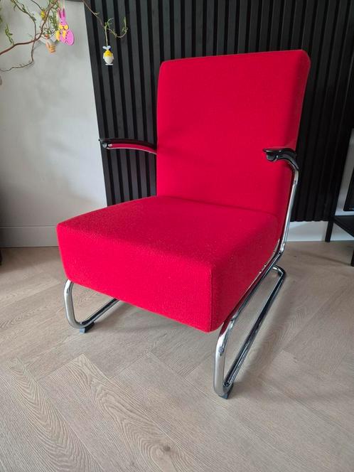 Gispen Dutch Originals 405 fauteuil, Huis en Inrichting, Fauteuils, Zo goed als nieuw, 75 tot 100 cm, Ophalen of Verzenden