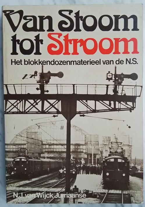 Van stoom tot stroom - Het blokkendoosmateriaal van de N.S, Verzamelen, Spoorwegen en Tramwegen, Gebruikt, Trein, Boek of Tijdschrift