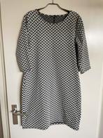 Jurk zwart wit, Verzenden, Zwart, Maat 46/48 (XL) of groter, Zo goed als nieuw