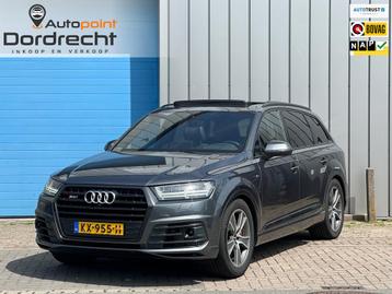 Audi Q7 4.0 TDI SQ7 quattro ORG NL + 7p PANO HEAD UP beschikbaar voor biedingen