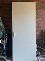 Witte deur, Doe-het-zelf en Verbouw, Deuren en Horren, Ophalen, 80 tot 100 cm, 215 cm of meer, Binnendeur