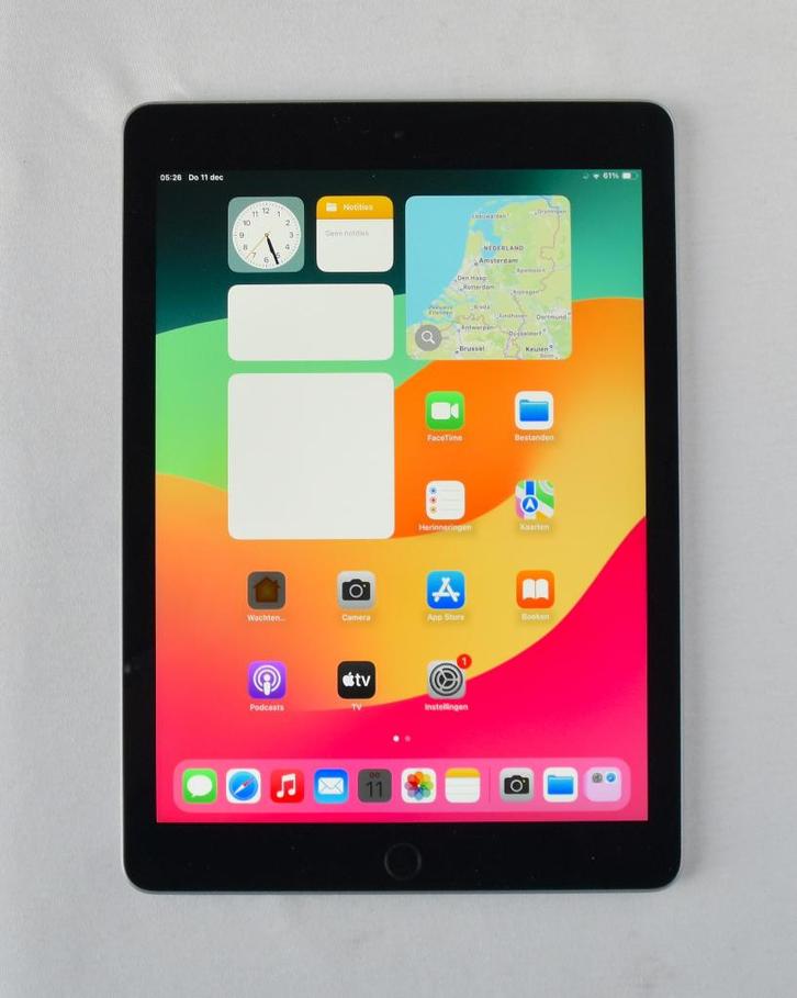 iPad 6 (2018) 128GB Zwart: in perfecte staat, garantie, Computers en Software, Apple iPads, Zo goed als nieuw, Apple iPad, Wi-Fi