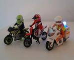3 x zo goed als nieuwe Playmobil Motoren met rijders, Kinderen en Baby's, Speelgoed | Playmobil, Ophalen of Verzenden, Zo goed als nieuw