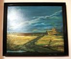Turfsteker huisje op de heide ., Antiek en Kunst, Ophalen of Verzenden
