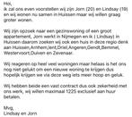 Woning, Eén persoon, Cadeaubon, Overige typen