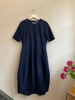 COS Jurk blauw wol, Kleding | Dames, COS, Maat 42/44 (L), Gedragen, Onder de knie