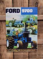 Ford 9700 tractor reclambord van metaal wandbord deco