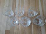 Set van 6 vintage wijnglazen Luminarc voor BP jaren 70, Ophalen of Verzenden