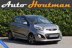 Kia Picanto 1.0 CVVT ISG Super Pack Airco|Leder|Nav|Lmv|Pdc|, Voorwielaandrijving, Euro 5, Gebruikt, Zwart