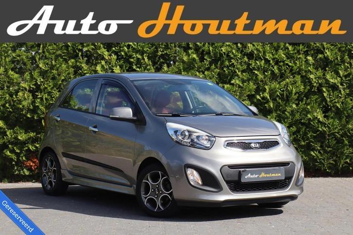 Kia Picanto 1.0 CVVT ISG Super Pack Airco|Leder|Nav|Lmv|Pdc|, Auto's, Kia, Bedrijf, Te koop, Picanto, ABS, Airbags, Airconditioning