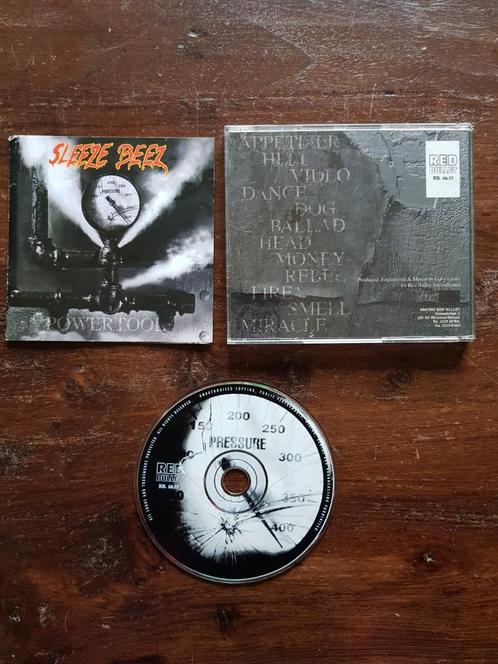 Sleeze Beez - Powertool cd rock sleaze Andrew Elt, Cd's en Dvd's, Cd's | Hardrock en Metal, Zo goed als nieuw, Ophalen of Verzenden