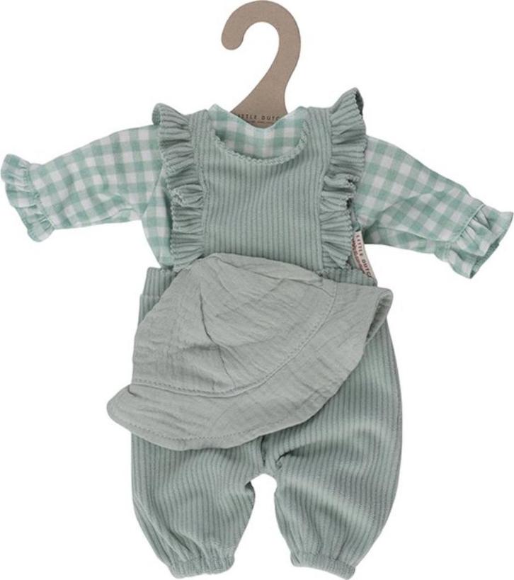 Little Dutch poppenkleding Green Check voor gordi 34cm, Kinderen en Baby's, Speelgoed | Poppen, Nieuw, Overige typen, Ophalen of Verzenden