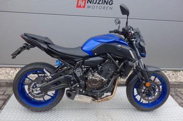 YAMAHA MT 07 ABS (bj 2018) beschikbaar voor biedingen