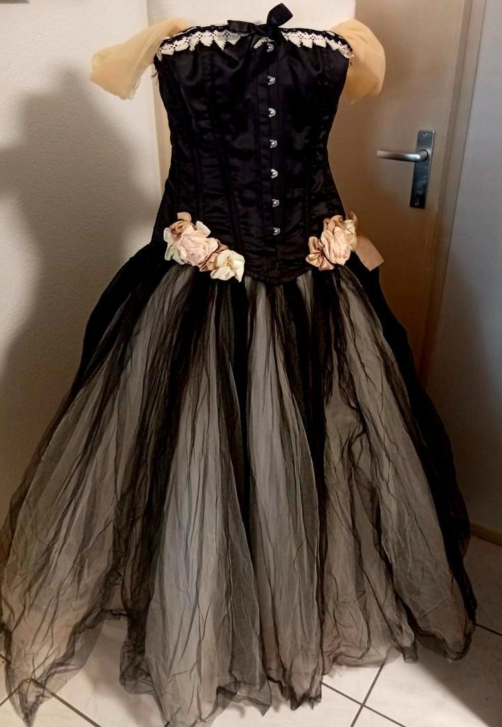 Bruidsjurk  trouwjurk castlefest gothic tweedelig, Kleding | Dames, Gelegenheidskleding, Zo goed als nieuw, Overige typen, Maat 38/40 (M)