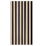 CanDo lattenwand Decowall Acoustic - Licht Eiken - 260x30cm, Doe-het-zelf en Verbouw, Platen en Panelen, Ophalen, Nieuw, Hout