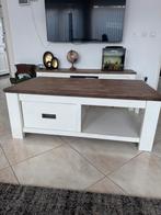 Salontafel acacia hout, Gebruikt, Minder dan 50 cm, Rechthoekig, 50 tot 100 cm