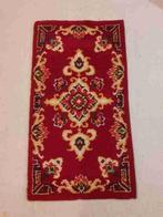 Kleed smyrna handgeknoopt rood beige geel 145/78, Huis en Inrichting, Stoffering | Tapijten en Kleden, Gebruikt, 100 tot 150 cm