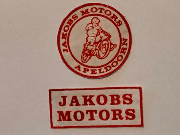 Jakobs Motors Apeldoorn motor motorrace patch embleem  beschikbaar voor biedingen