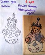 Dieren 942 Houten stempel, Hobby en Vrije tijd, Ophalen of Verzenden, Zo goed als nieuw, Houten stempel