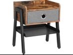 Industrieel Nachtkastje Ibella Living NIEUW in doos!!, Ophalen, Minder dan 45 cm, Nieuw, 55 tot 70 cm