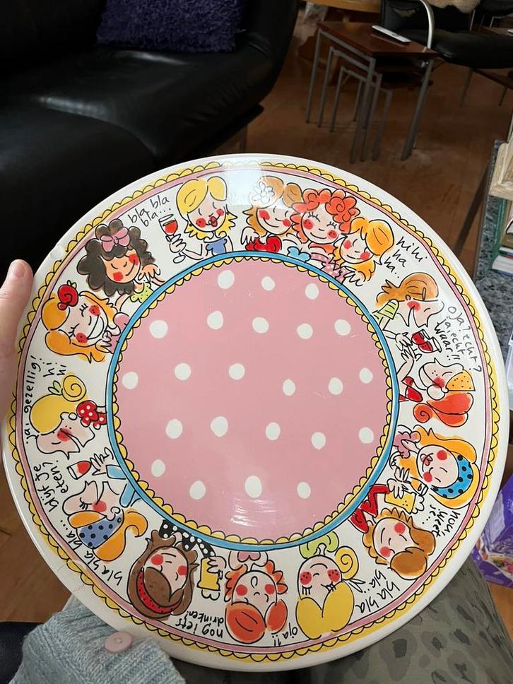 Blond Amsterdam groot bord, Huis en Inrichting, Keuken | Servies, Gebruikt, Bord(en), Blond Amsterdam, Aardewerk, Ophalen of Verzenden