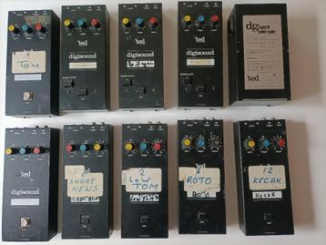 Ted Digisound drum modules - Golden Earring/Cesar Zuiderwijk beschikbaar voor biedingen