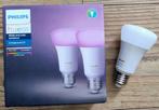 Philips Hue White and Color Ambience lamp E27 fitting, Ophalen of Verzenden, E27 (groot), Led-lamp