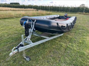 DSB 750 HYPALON RUBBERBOOT | Incl Trailer & Motor beschikbaar voor biedingen