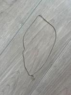 Zilveren ketting met hanger - Stier - 60 cm, Ophalen of Verzenden, Zo goed als nieuw, Zilver, Met hanger