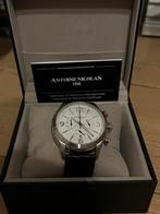Antoine Nicolas 1986 Milano (amper gedragen!), Sieraden, Tassen en Uiterlijk, Horloges | Heren, Overige merken, Leer, Staal, Polshorloge