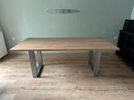 Tafel Eikenhout 200x90cm, Huis en Inrichting, Tafels | Eettafels, Ophalen, Gebruikt, Eikenhout, 200 cm of meer