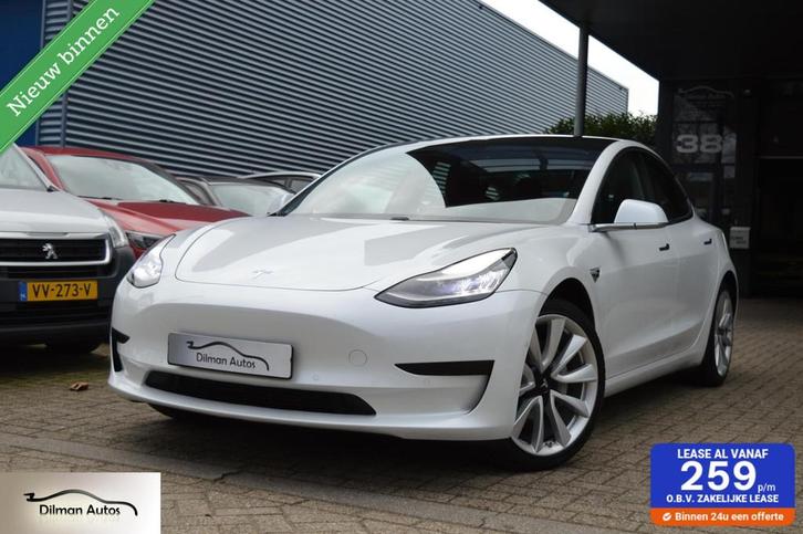 Tesla Model 3 Standard RWD Plus 60 kWh|Pano|NL Auto!SOH 89,6, Auto's, Tesla, Bedrijf, Te koop, Model 3, 360° camera, ABS, Adaptive Cruise Control