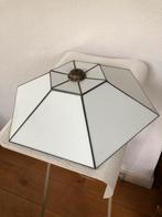 Tiffany styl hanglamp wit 42 cm wit, Ophalen, Zo goed als nieuw, Wit, Overige vormen