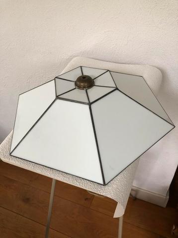 Tiffany styl hanglamp wit 42 cm wit beschikbaar voor biedingen