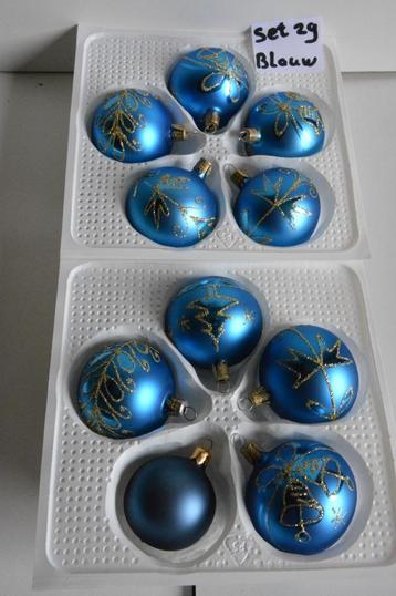 Leuke set kerstballen, in totaal 10 stuks, Set 29