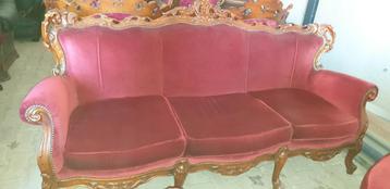 Lodewijk Barok Bankstel - Pracht en Praal! beschikbaar voor biedingen