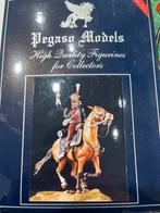 Pegasus Napoleon Cavalerie Ruiter Metaal - Zeldzaam, Hobby en Vrije tijd, Ophalen of Verzenden, Gebruikt, 1:35 tot 1:50, Figuur of Figuren