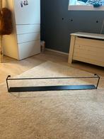 Zwart Wandrek - 100x8x16cm, Ophalen, Zo goed als nieuw