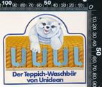 Sticker: Uniclean - Der teppich waschbar von Uniclean, Ophalen of Verzenden